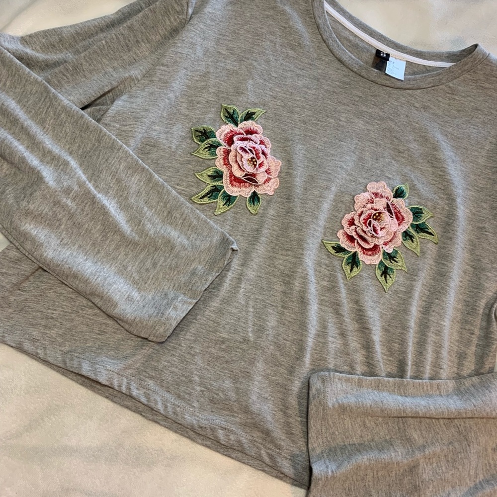 Floral Long Sleeve Tee